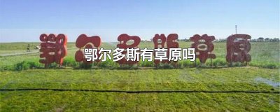 ​鄂尔多斯有草原吗