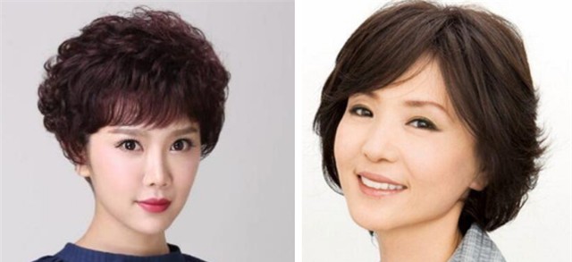 齐刘海梨花头的照片（洋气减龄最重要4个烫发法则加分）