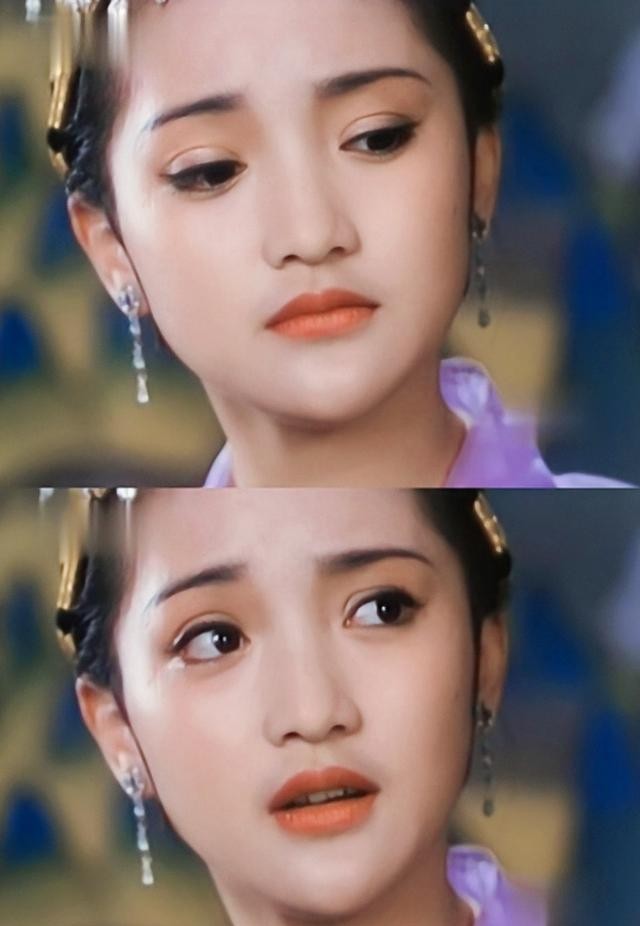 周迅年轻时的颜值照片（17岁的周迅像个小精灵）