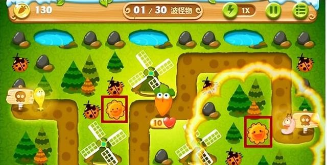 保卫萝卜挑战22攻略图解（保卫萝卜2第二十二关攻略分享）