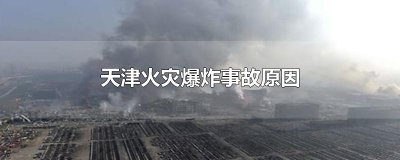 ​天津火灾爆炸事故原因
