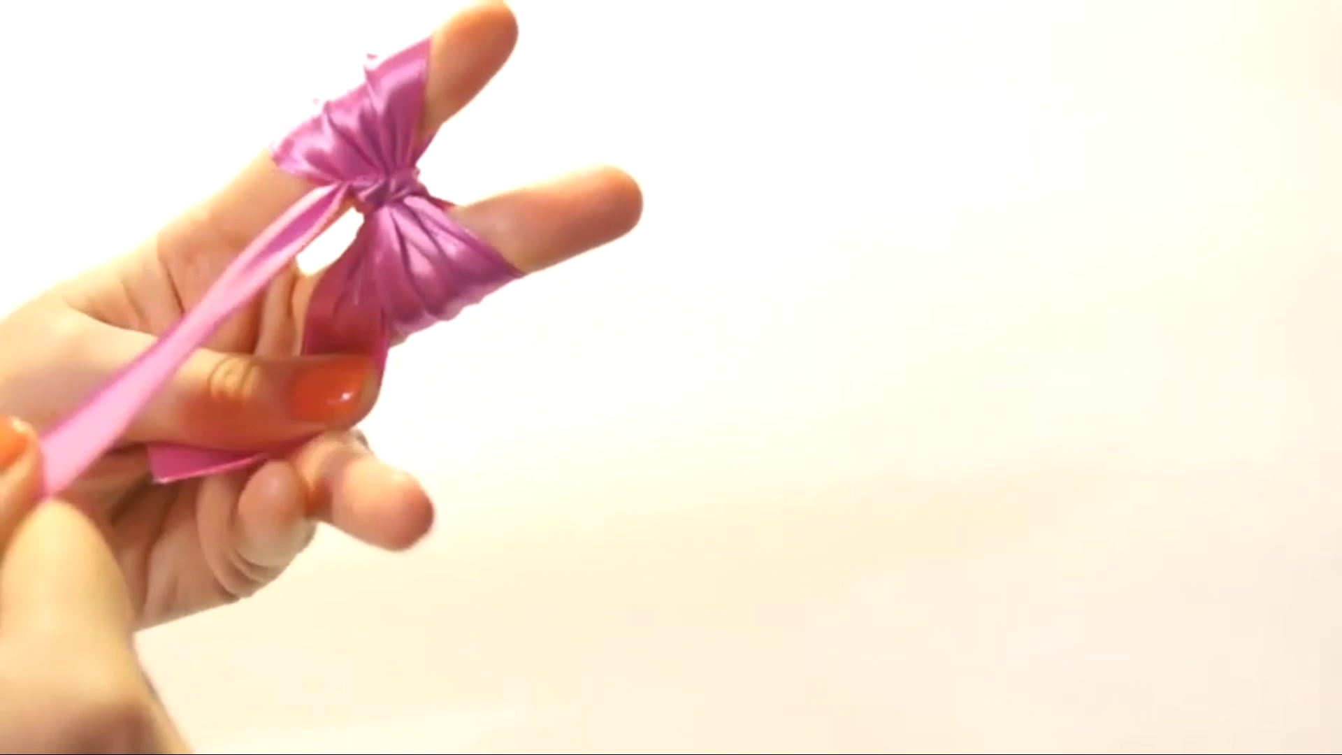 蝴蝶结最简单打法图解（手工制作蝴蝶结打法）