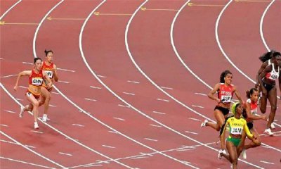 ​女子4x100米接力世界纪录-40秒82(打破1985年创下的传奇)