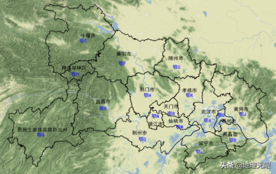​鄂是哪里的车牌（湖北省车牌号首字母分布地图）