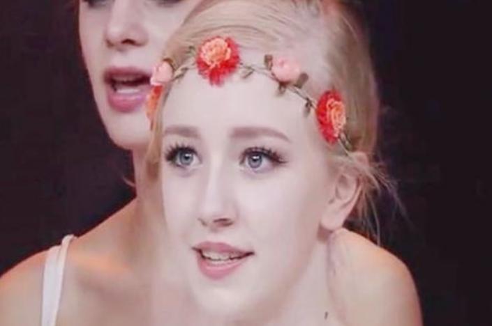 曾经爆红的丹麦天使珂兰葵尔瑞天使的容颜素颜却吓人(2)_