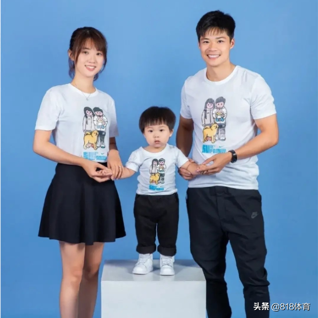 苏炳添跟夫人从校服（苏炳添和他的妻子合照）