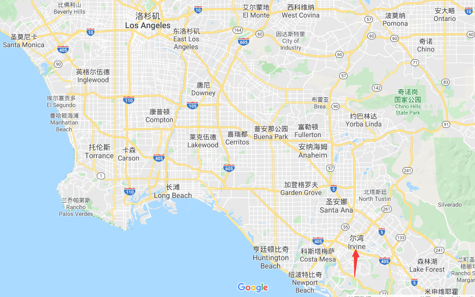 尔湾是美国哪个城市（尔湾相当于中国哪个城市）