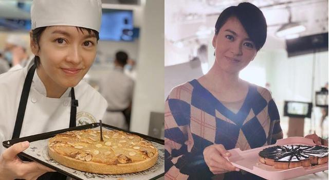 梁咏琪短发图片(冻龄有方梁咏琪晒20年旧照)(5)