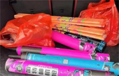 ​网红加特林烟花威力有多强大