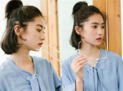 ​短发怎么扎丸子头 教你扎发的小技巧