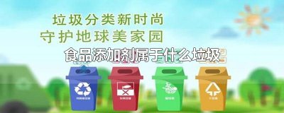 ​食品添加剂属于什么垃圾