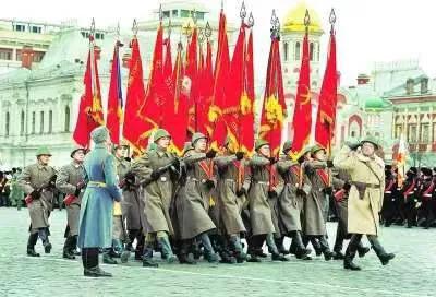 俄罗斯大阅兵普京发表讲话（5月9号的莫斯科红场阅兵普京会宣布对乌开战）(4)