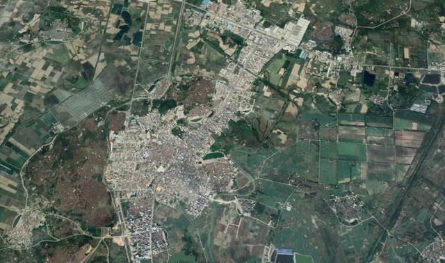 海丰市区最新规划图(卫星上看广东汕尾海丰县)(9)