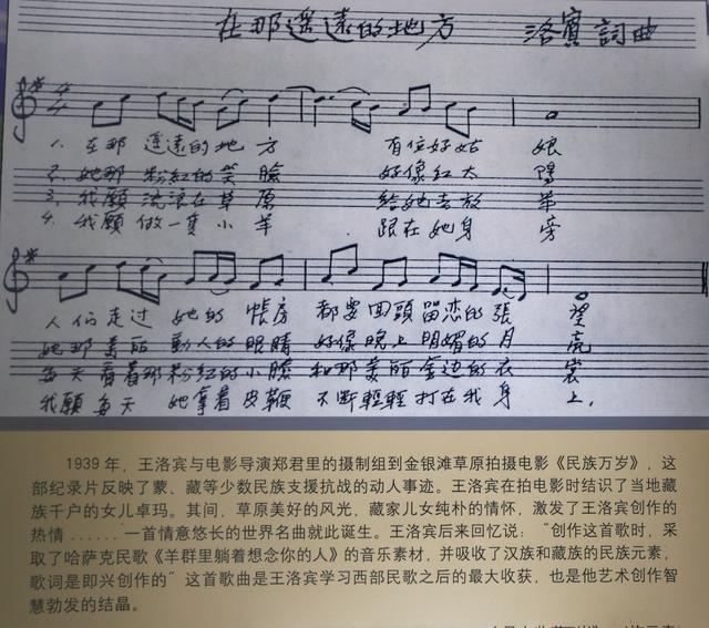 名人王洛宾简介（在那遥远的地方）(8)