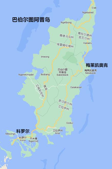 帕劳国家在哪里(帕劳国家有多少人口)