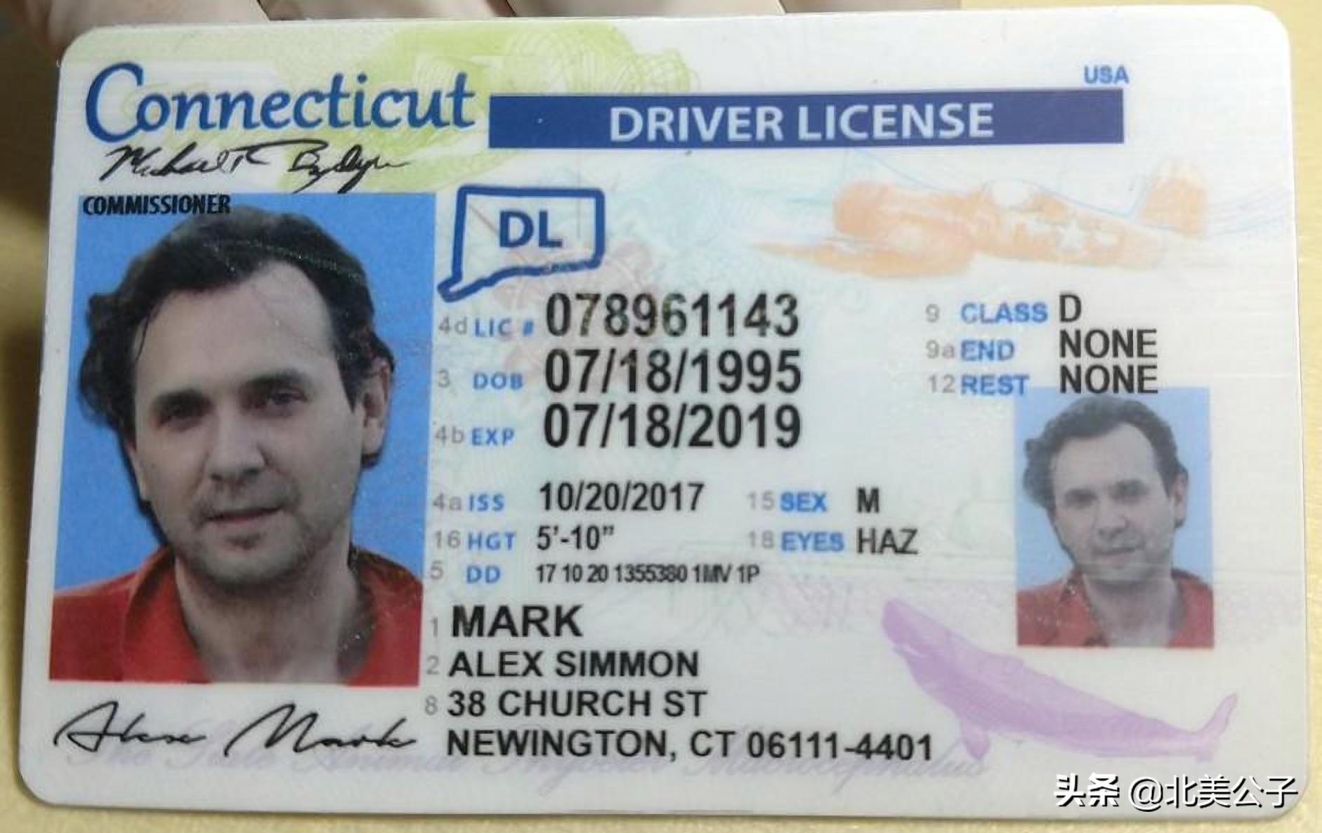 美国驾照全集（50个州，1个特区，2个领地）