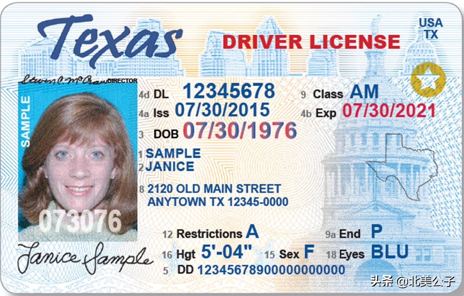 美国驾照全集（50个州，1个特区，2个领地）