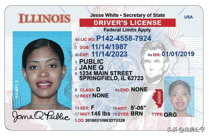 美国驾照全集（50个州，1个特区，2个领地）