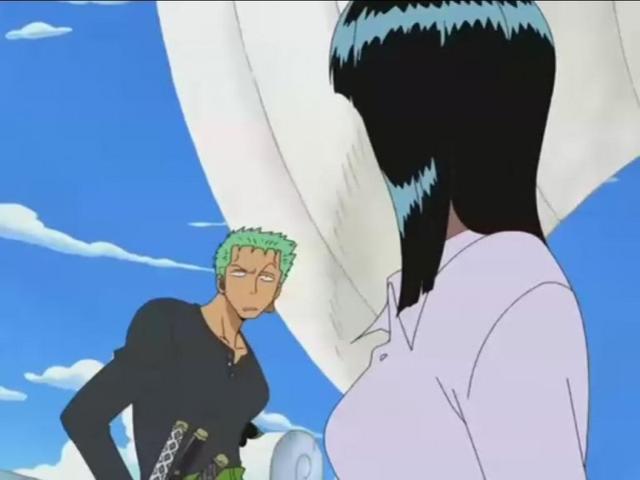 动漫海贼王罗宾与索隆（索隆和罗宾的甜蜜暴击）(8)