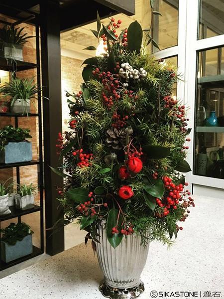 花艺风格作品欣赏（20款圣诞花艺创意设计拿去）(22)