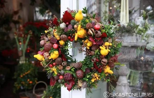 花艺风格作品欣赏（20款圣诞花艺创意设计拿去）(14)