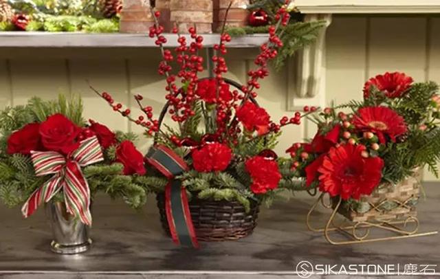 花艺风格作品欣赏（20款圣诞花艺创意设计拿去）(13)