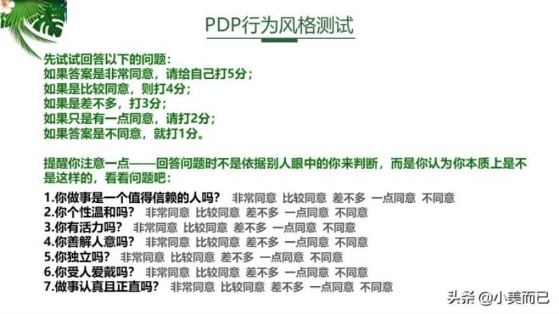 pdp性格测试免费版(超准的PDP性格分析)(2)