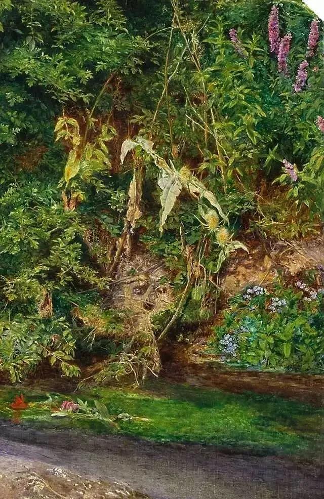 奥菲尼亚油画(传世名画奥菲利亚)(4)