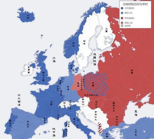 以苏联为首的华约的成员国有几个(苏联领导的华约组织曾与美国抗衡)(5)