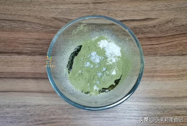抹茶戚风蛋糕的正确做法（最详细最简单做法）(5)