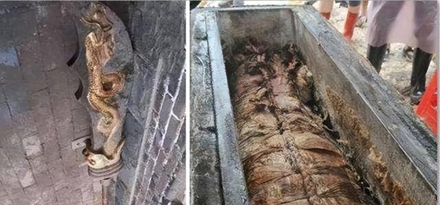 关羽的墓在哪里发现的（关羽墓里竟是4根铁链悬挂的古棺）(4)