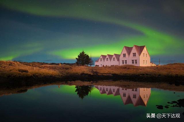 冰岛的地理位置以及邻国（北大西洋中的一个岛国）(89)