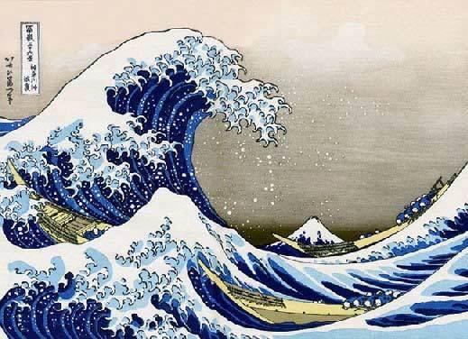 八大仙人绘画风格（浮世绘名画神奈川冲浪里是怎么画出来的）(28)