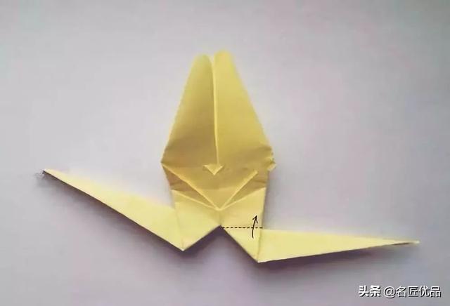 蜻蜓折纸方法大全（简单的手工折纸小动物）(66)