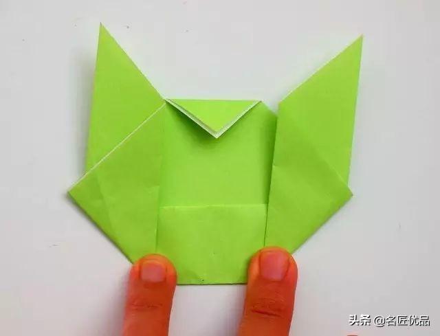 蜻蜓折纸方法大全（简单的手工折纸小动物）(49)