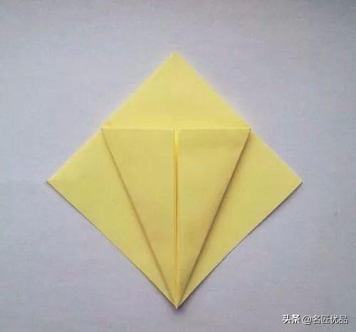 蜻蜓折纸方法大全（简单的手工折纸小动物）(57)