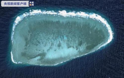 总结美丽的南沙群岛(看卫星视角下超美的南沙群岛)(7)