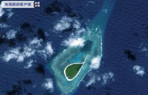 总结美丽的南沙群岛(看卫星视角下超美的南沙群岛)(6)