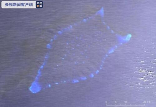 总结美丽的南沙群岛(看卫星视角下超美的南沙群岛)(3)