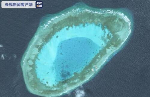 总结美丽的南沙群岛(看卫星视角下超美的南沙群岛)(5)