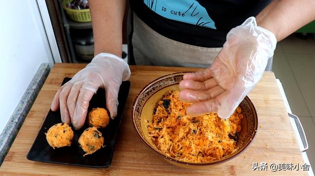 懒人版艾草青团简单做法（教你用艾草做青团）(10)