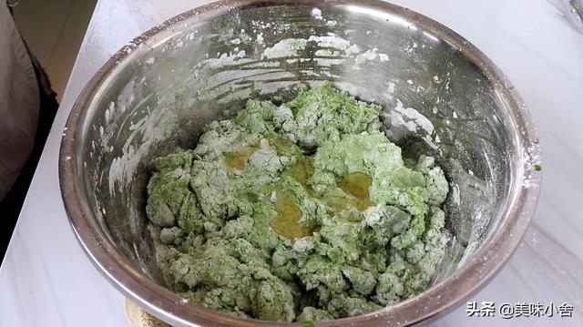 懒人版艾草青团简单做法（教你用艾草做青团）(7)