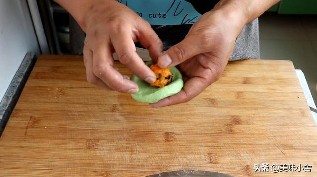 懒人版艾草青团简单做法（教你用艾草做青团）(12)