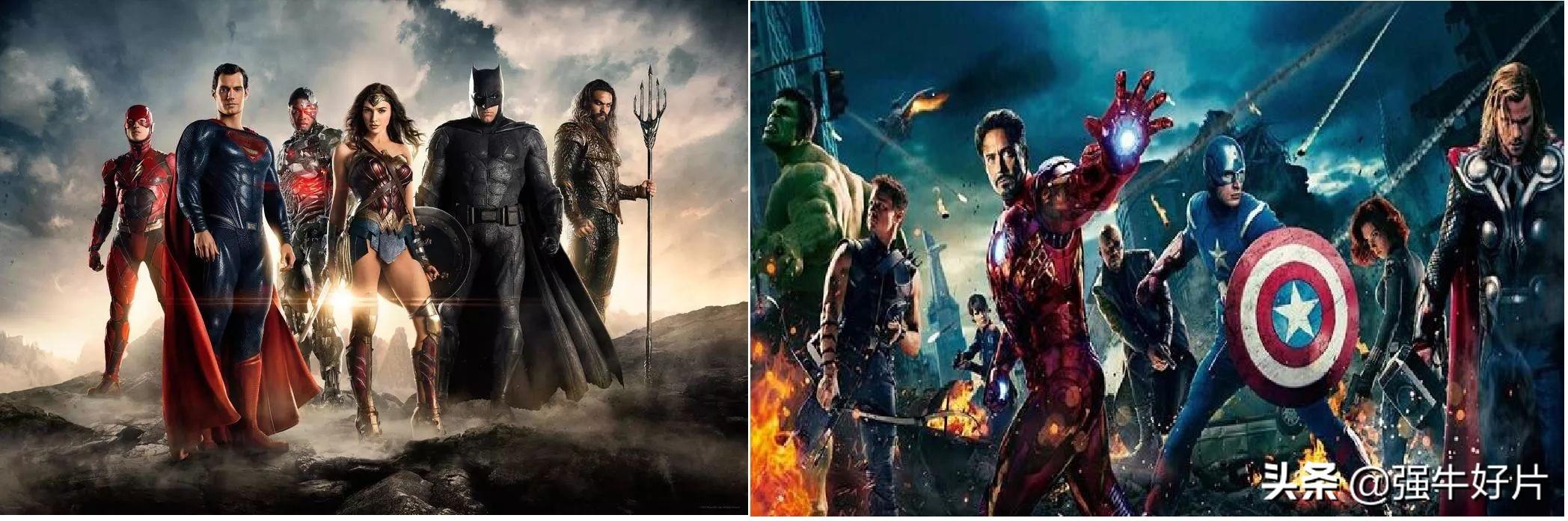复仇者联盟和正义联盟大战(正义联盟VS复仇者联盟对比相似之处)(1)
