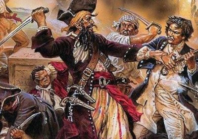 ​出海时志愿成为海匪的巴塞罗缪·罗伯茨，同掠夺470艘船只