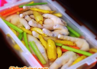 泡鸡爪的制作方法和配料视频