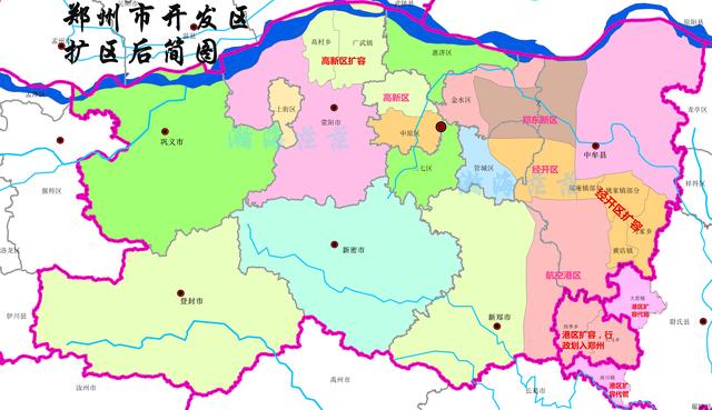 郑州开发区未来规划（高新区和港区扩容）(6)