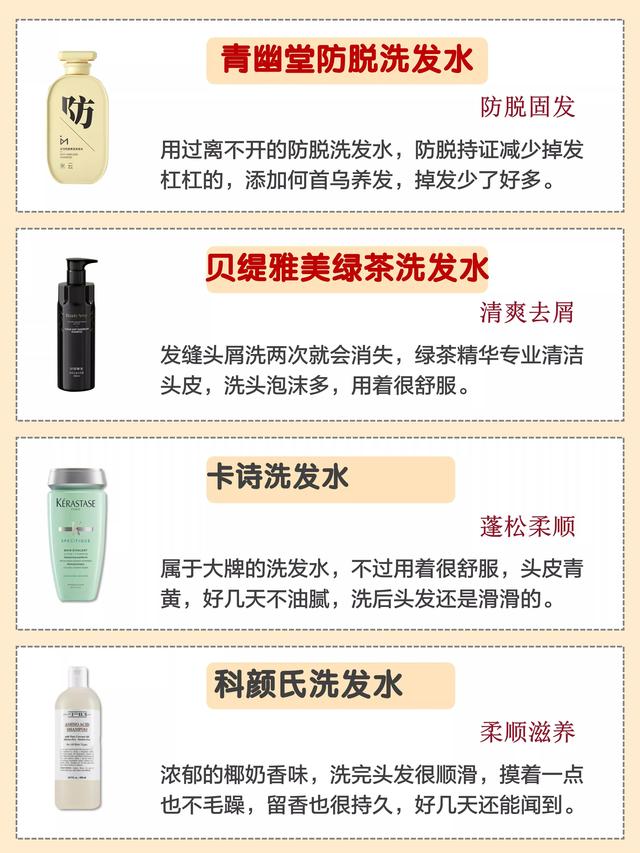 六款公认最好的洗发水大牌子（公认十大好用洗发水大曝光）(2)