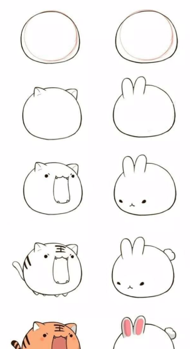 羊简笔画,羊的简笔画怎么画最简单图10