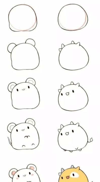 羊简笔画,羊的简笔画怎么画最简单图9